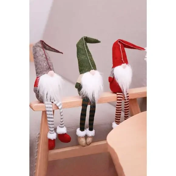 3-Pack Christmas Long Leg Faceless Gnomes - Picture 2 of 4